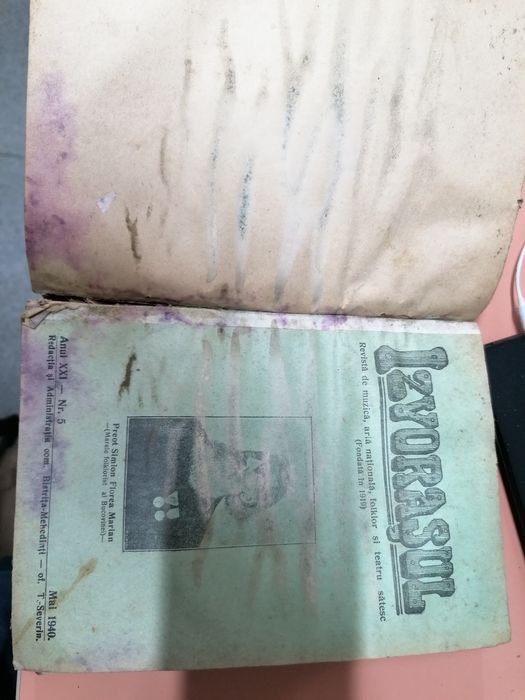 Revista Izvorasul folclor și arta 1938 1940