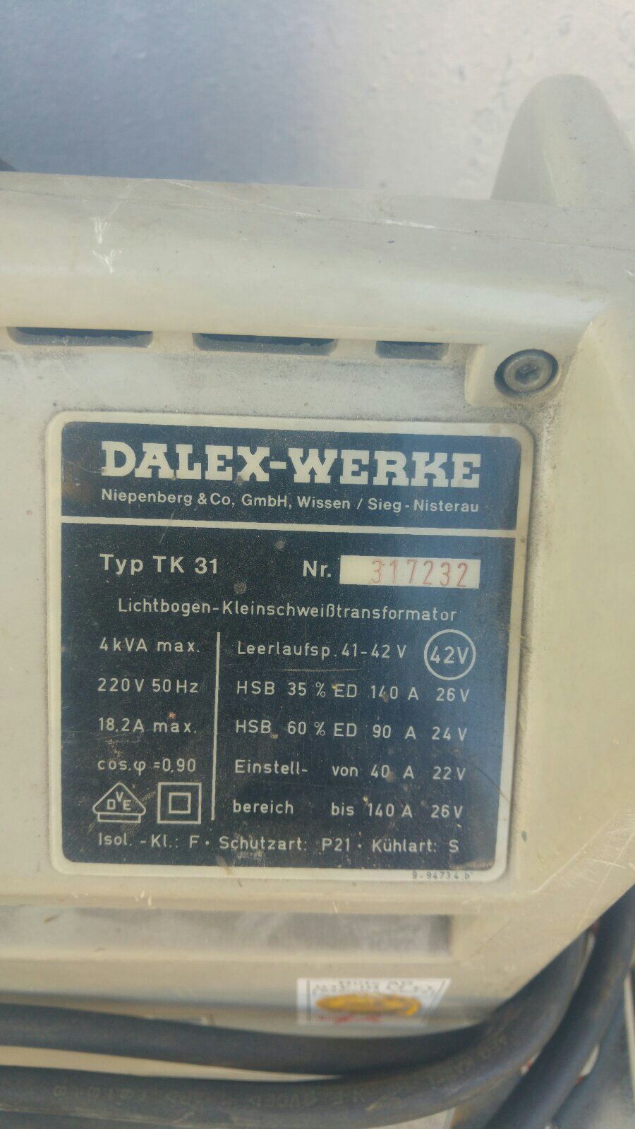 Електрожен  Dalex Werke
