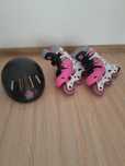Vand role reglabile pentru copii + BONUS casca de protectie