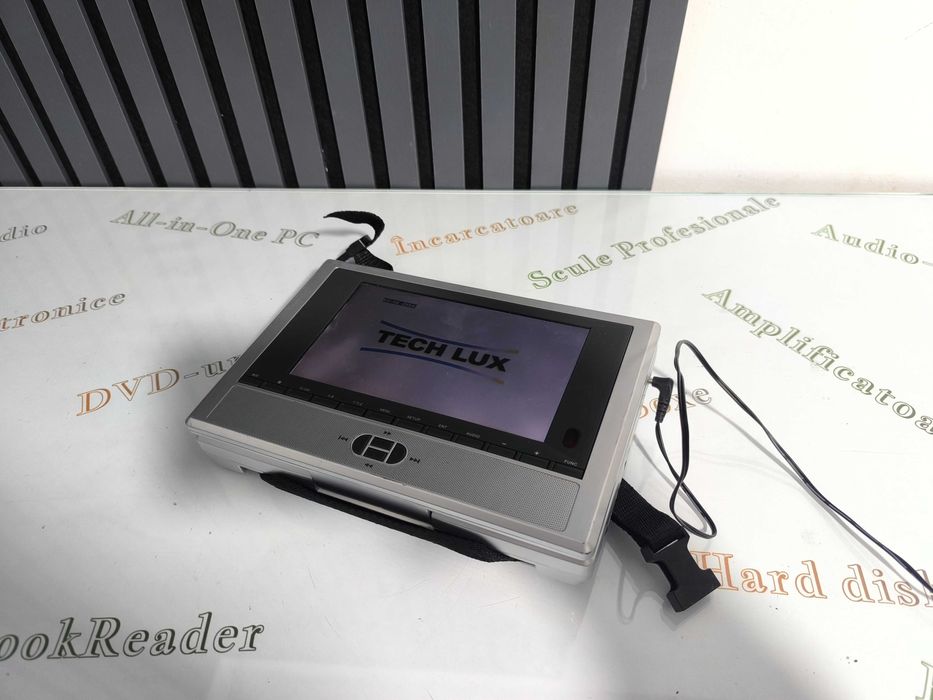 DVD Player Portabil TECH LUX TL107002 - 7" TFT-LCD, DC12V