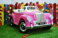 Masinuta electrica pentru copii Mercedes 300S Oldtimer 12V 2x35W #Pink