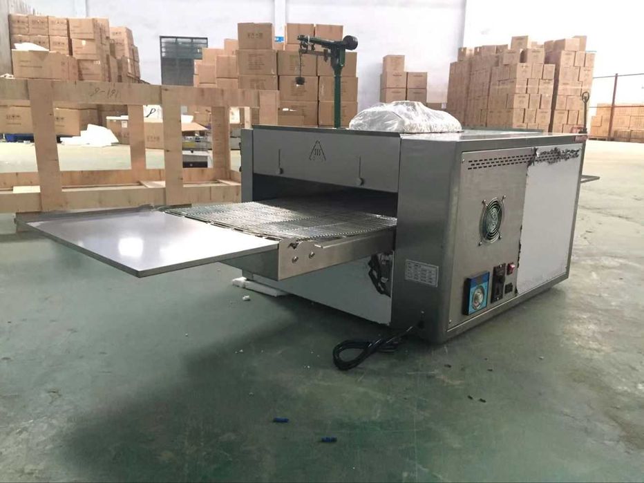 LICHIDARE Cuptor pizza/covrigi cu banda 1M/35cm gaz probat