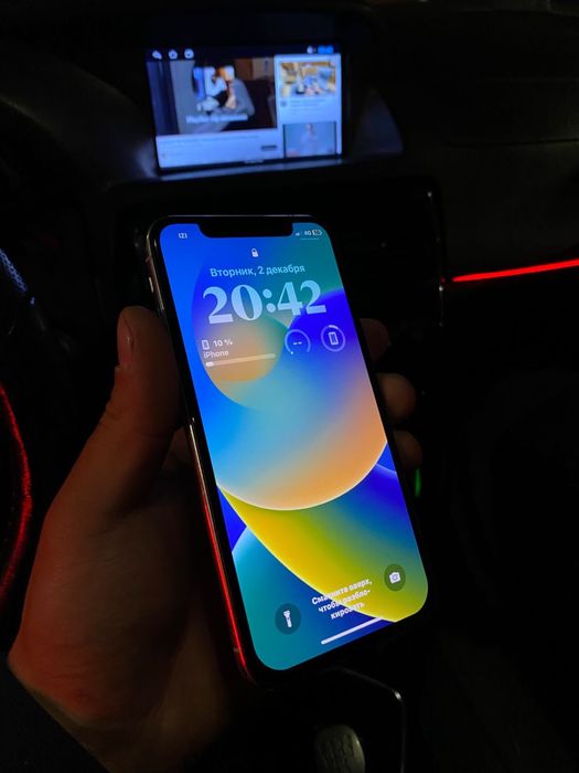 Айфон х 64гб 100%