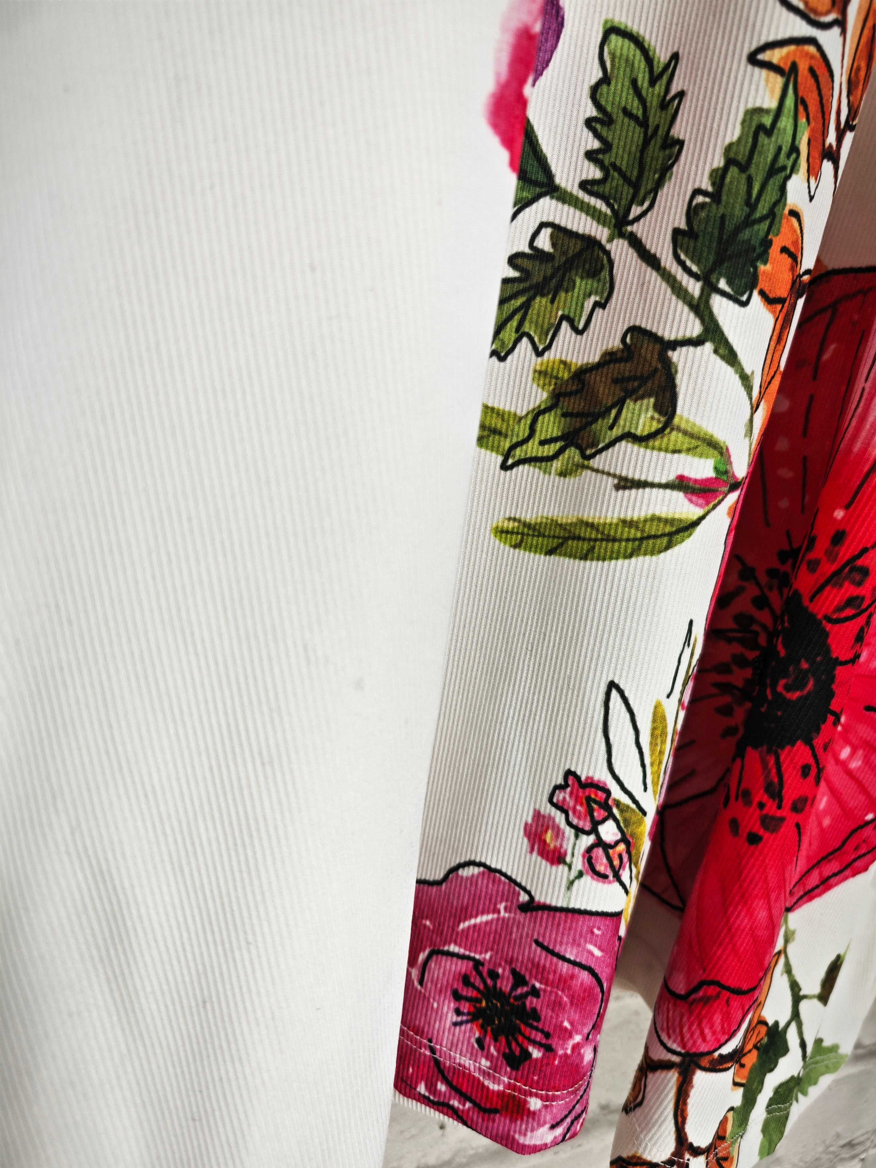 DESIGUAL Оригинална флорална блуза размер XL  Нова