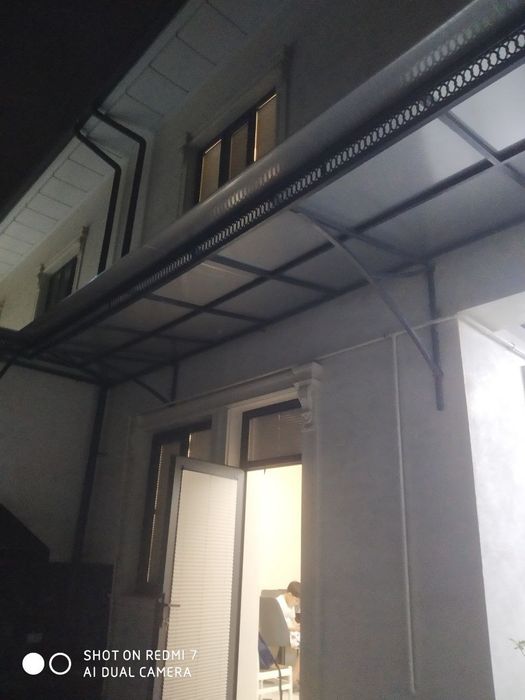 Навес ; перила ; сам мойка