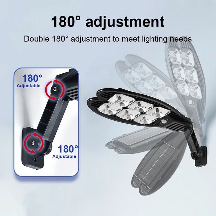 2022 1200W със Стойка Соларна Лампа Лампи Прожектор соларен Cobra