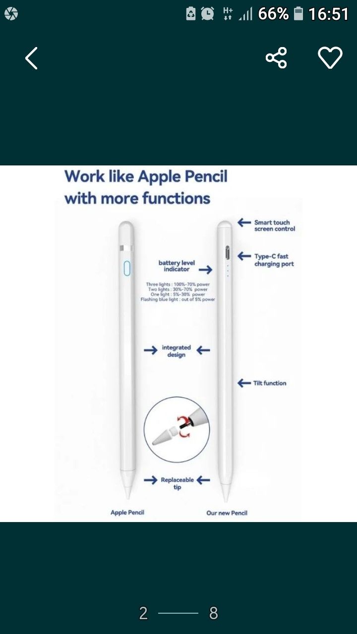 Smart Pen pentru IPAD-uri de la generatia 6.