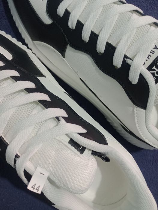 Adidași alb-negru „SPORT FASHION” mărimea 44 – noi, nepurtați