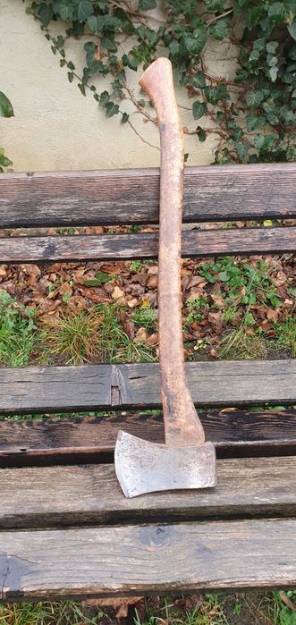 Topor pentru cioplit, barda, secure, fabricat Germania, model american