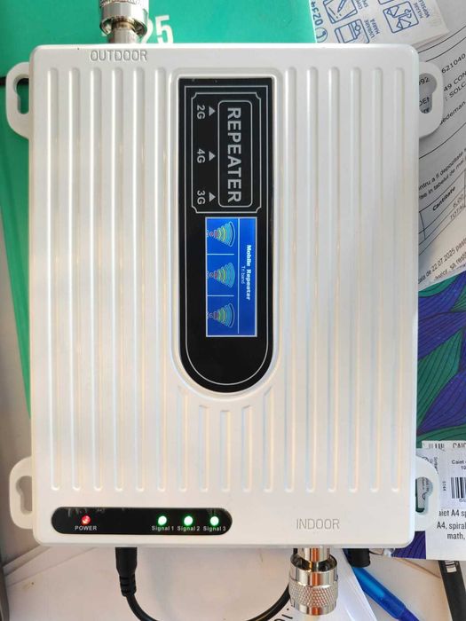 VandRepetitor/Booster SEMNAL GSM Tri-Band  900/1800/2100  GSM