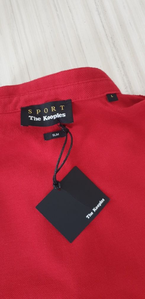 THE KOOPLES Sport Paris Pique Cotton Slim Fit Size L НОВО! ОРИГИНАЛ!