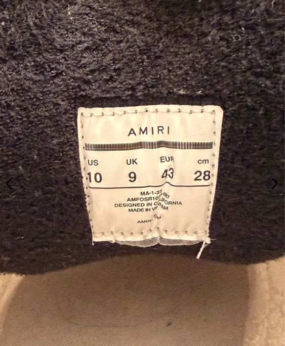 Amiri MA-1 Noi Calitate