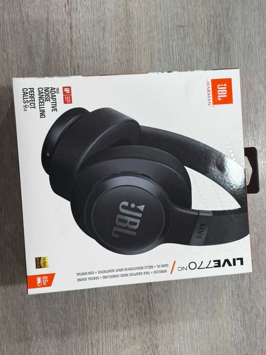 Безжични слушалки JBL LIVE 770NC – ЧИСТО НОВИ!