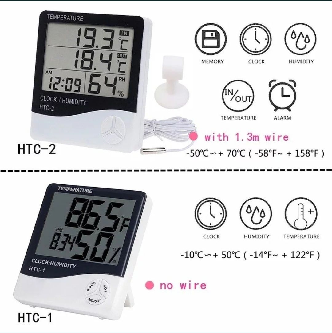 НТС 1 2 HTC измеритель темп термо влажности и температуры