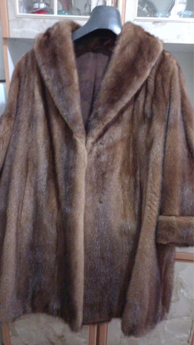 Haina de blană bizon