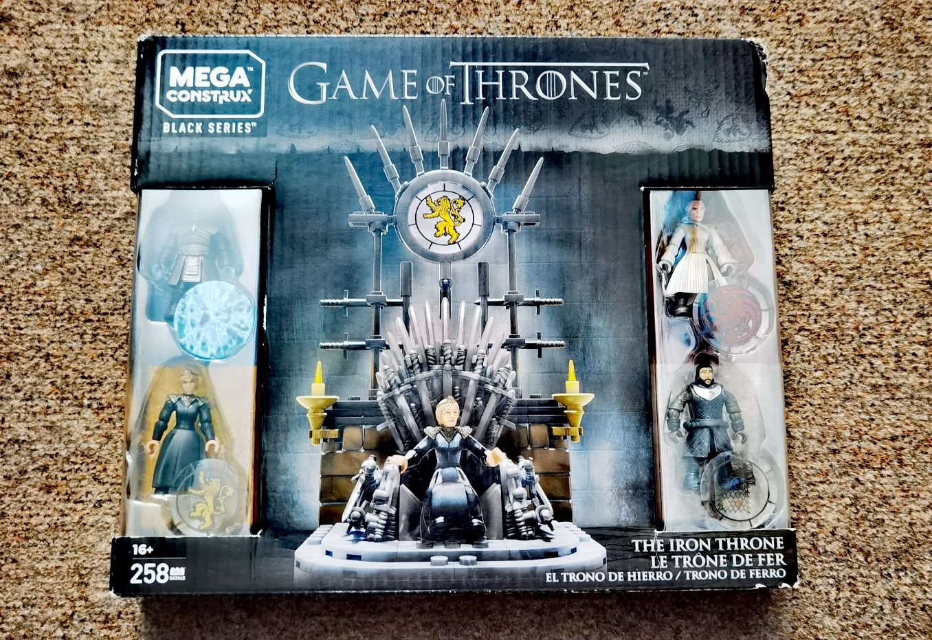 Joc Mega Construx tip Lego, Game of thrones 258 piese nou sigilat