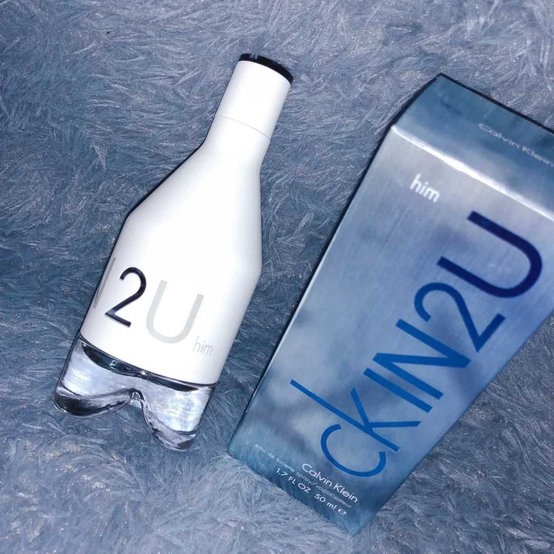 100% Оригинален чисто-нов мъжки Calvin Klein IN 2 U / EDT x 50 ml.