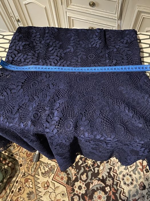 Rochie noua, bleumarin din dantela