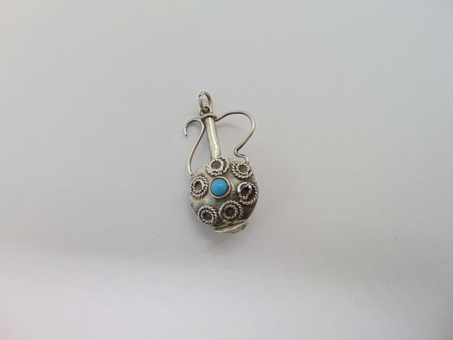 Pandantiv din argint cu turcoaz