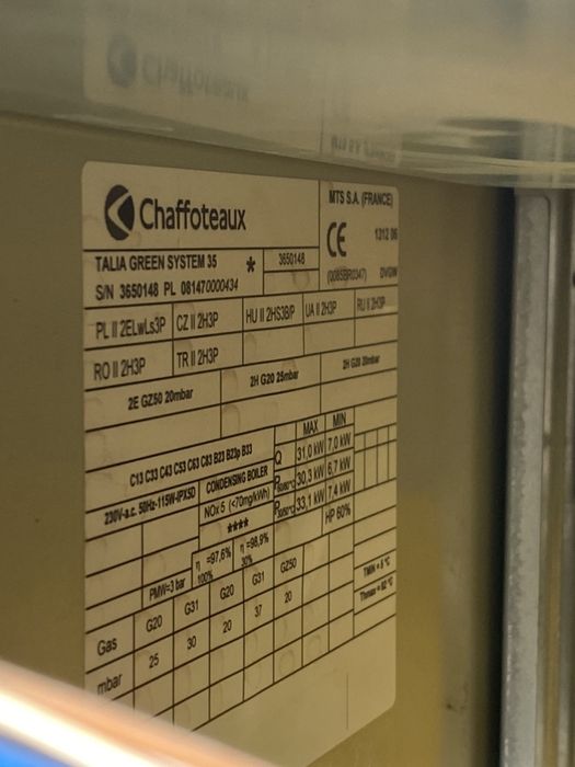 Centrala condensare 35kw