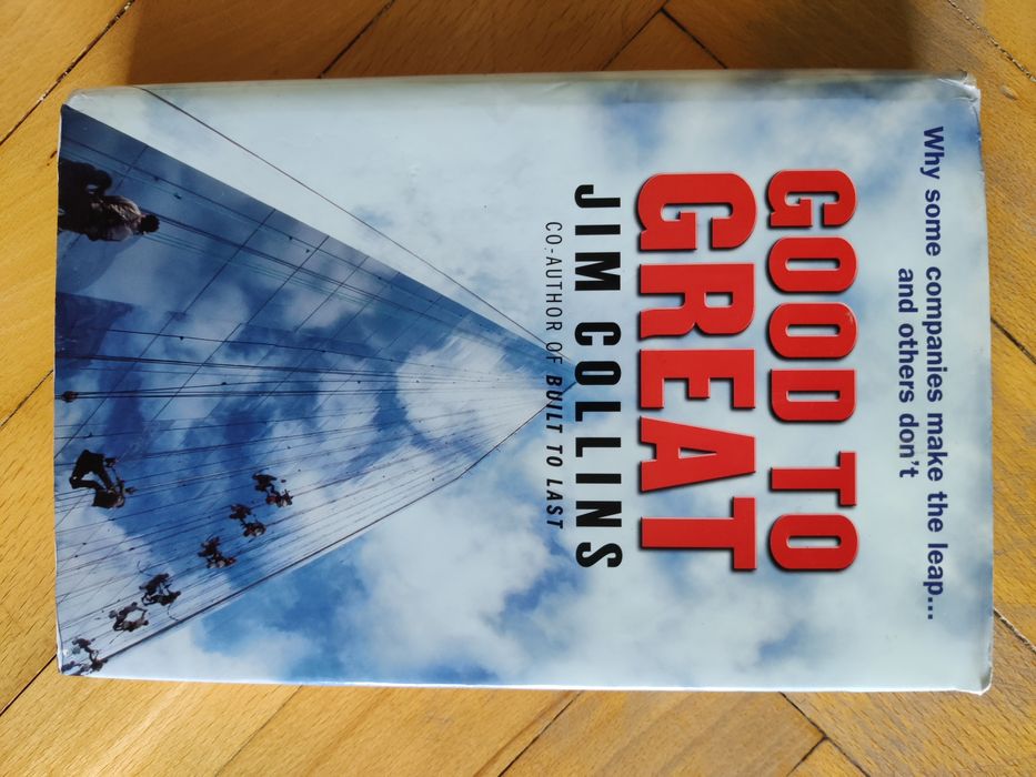 Книга GOOD TO GREAT на Jim Collins