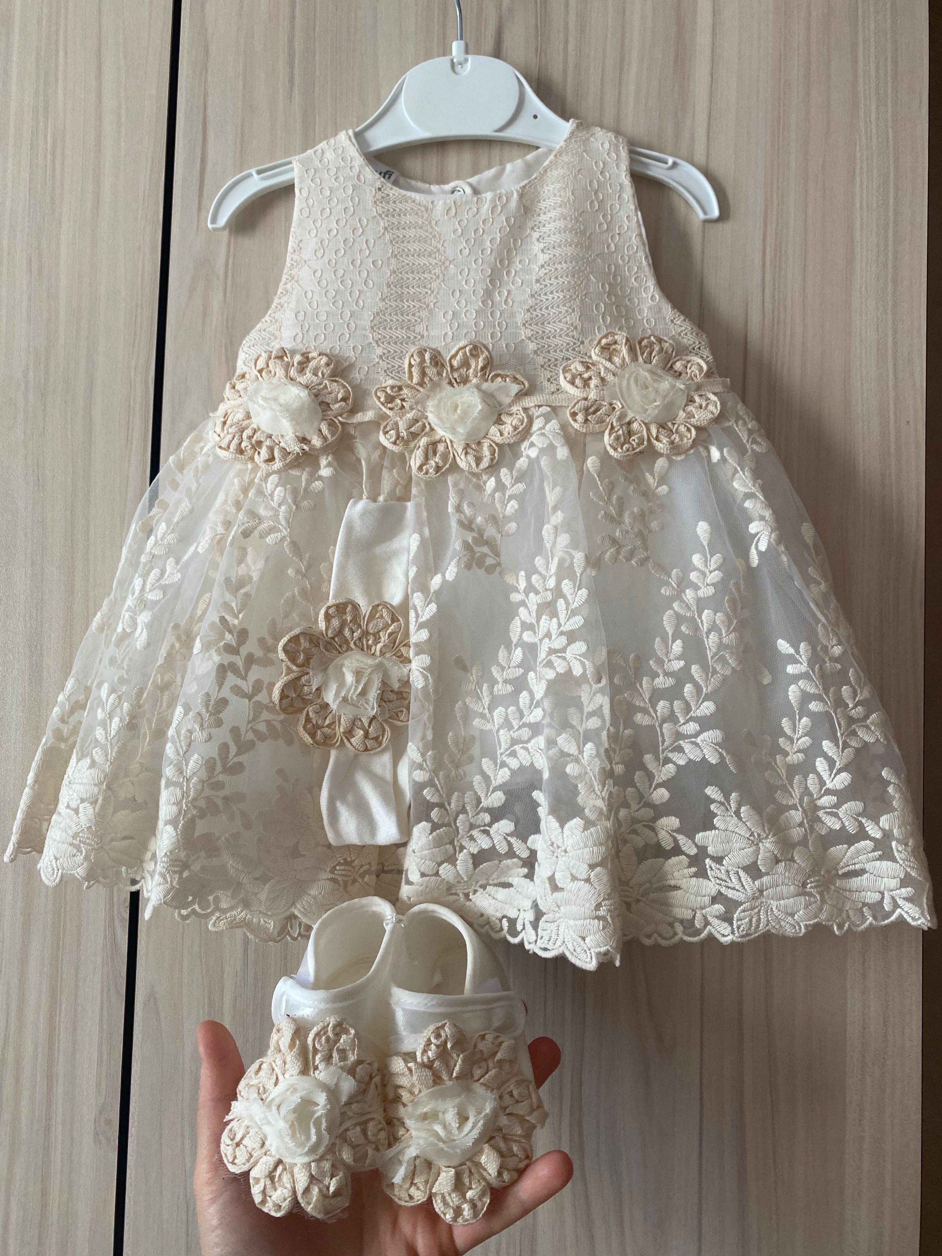 Нова официална  бебешка рокля