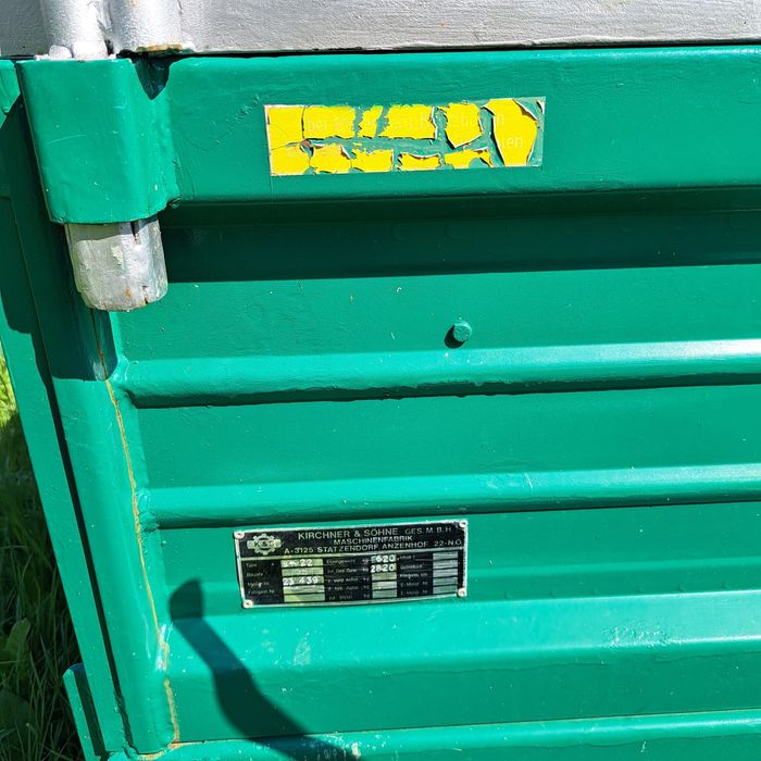 Mig de împrastiat gunoi pt. Zona de munte,Remorca