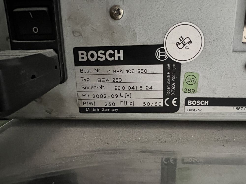 Analizator de gaze si opacimetru BOSCH