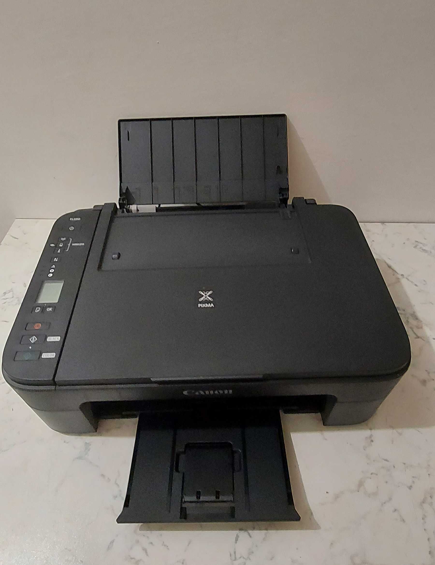 Цветен едностранен принтер и скенер Canon - PIXMA TS3350, черен
