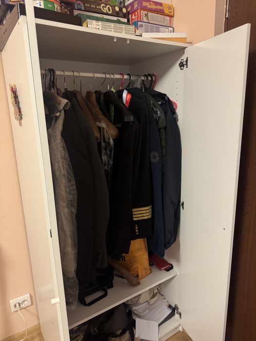 Dulap depozitare alb