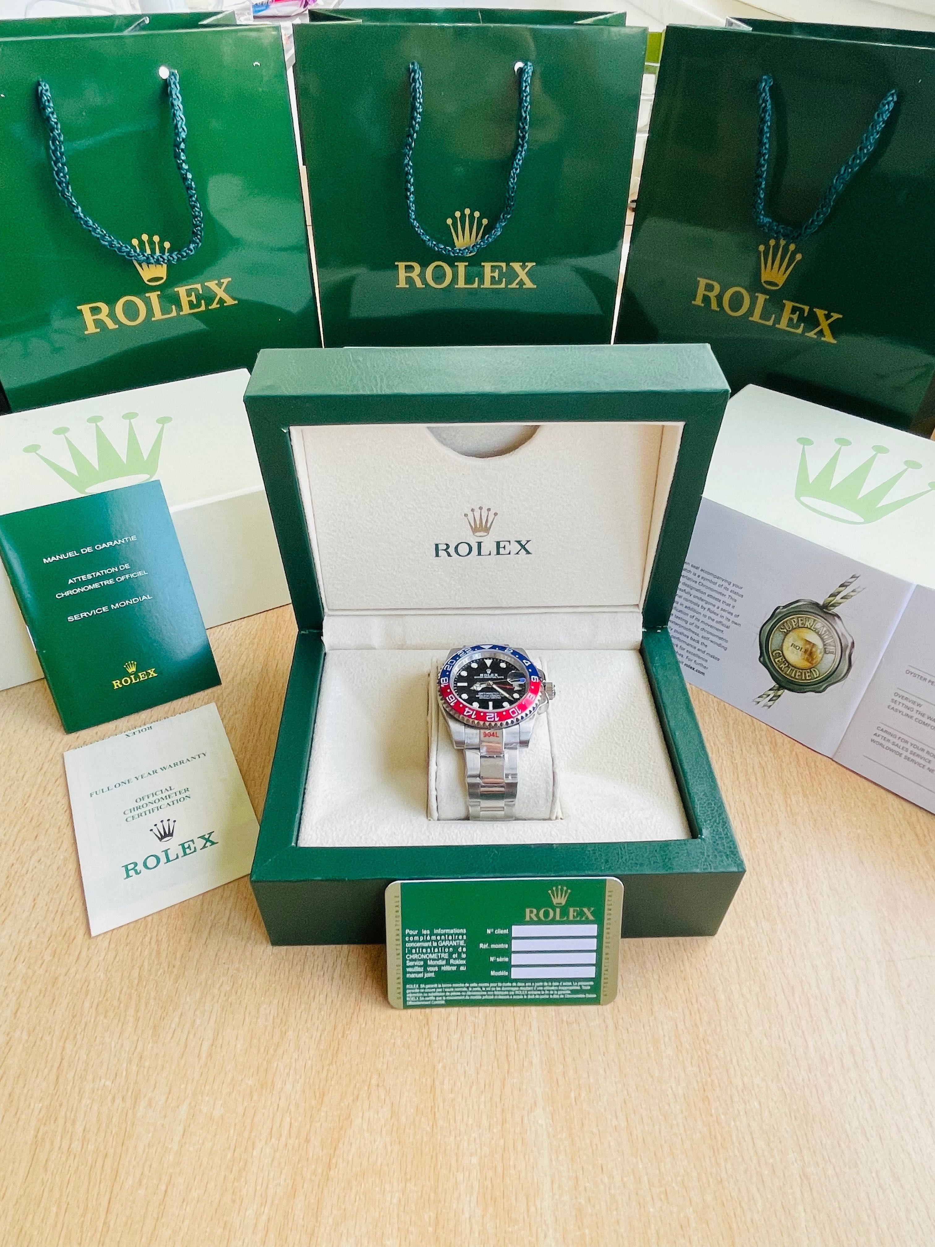 Rolex FullBox Gmt-Master Pepsi Edition Premium Automatic Garantie