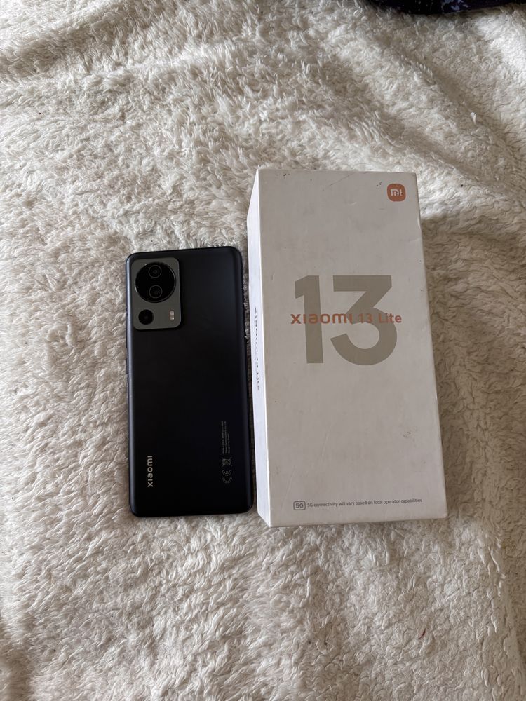 Xiaomi 13 lite black 8/256 в идеальном состоянии