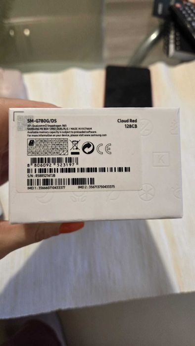 Telefon Samsung S20 Fe, 128 Gb, Rosu, dual sim, impecabil