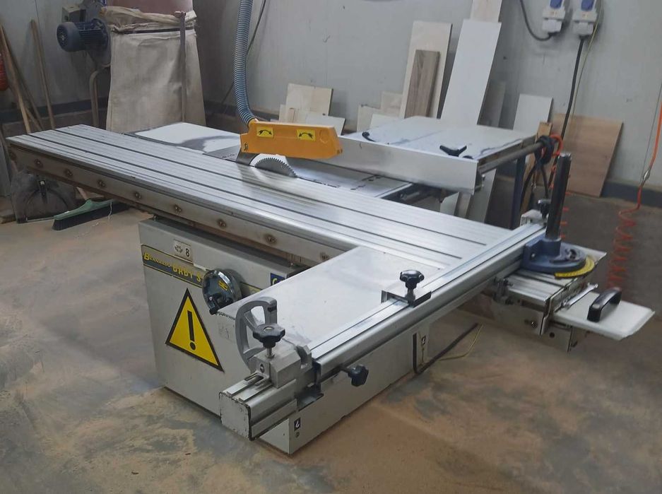 Кантираща машина HIRZT RAM3 и Форматен циркуляр BERNARDO BABY S1