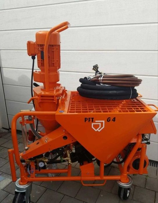 Машинна мазилка, шпакловка-боя.