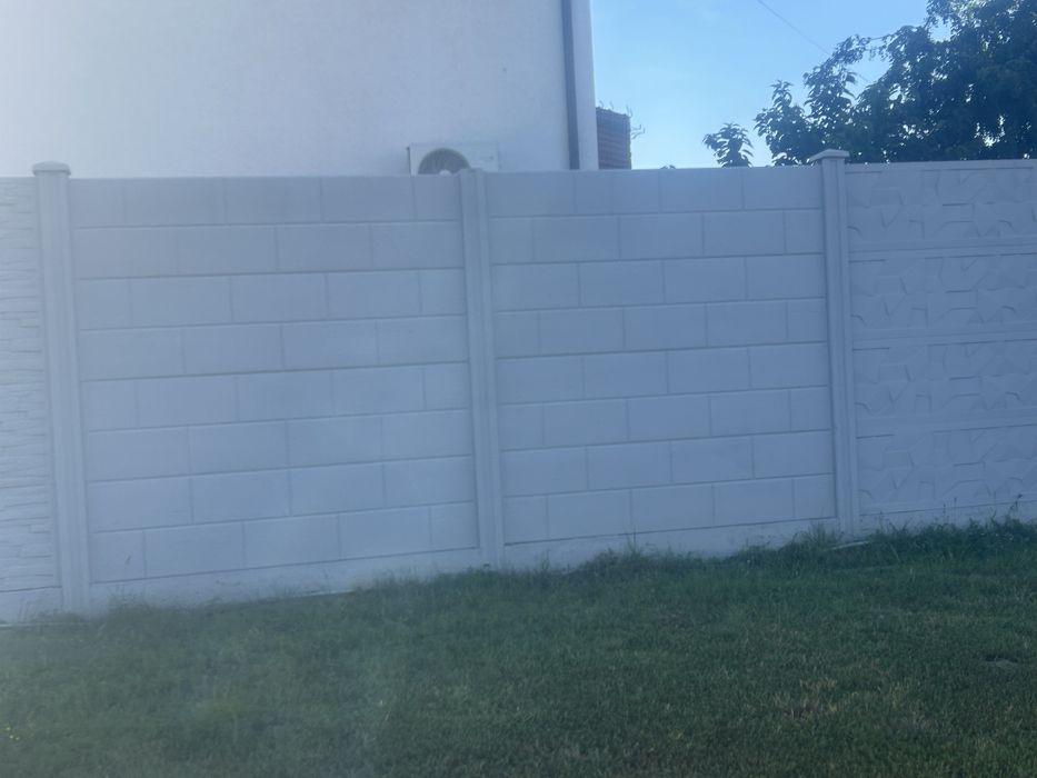 Vand placi gard beton