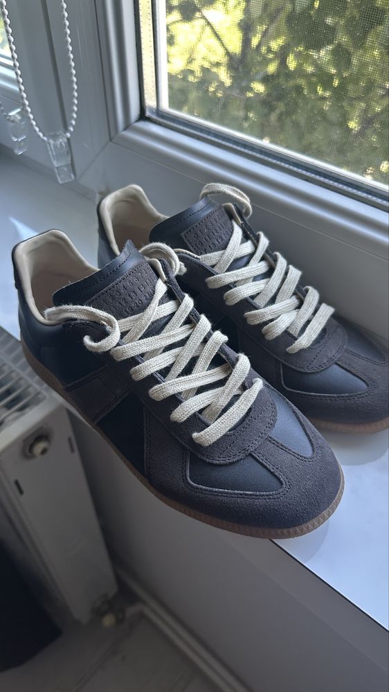 Adidasi sneakers Maison Martin Margiela GATs brown marimea 40.5
