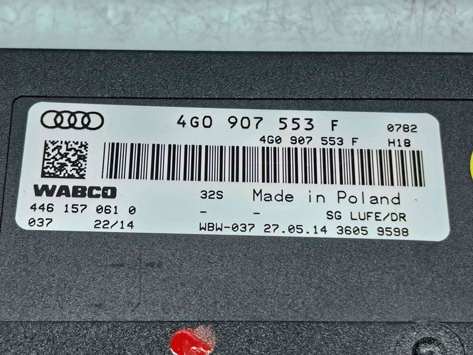 Modul confort  AUDI A6 (4G5, C7) [Fabr 2011-2017] 4G0907553F