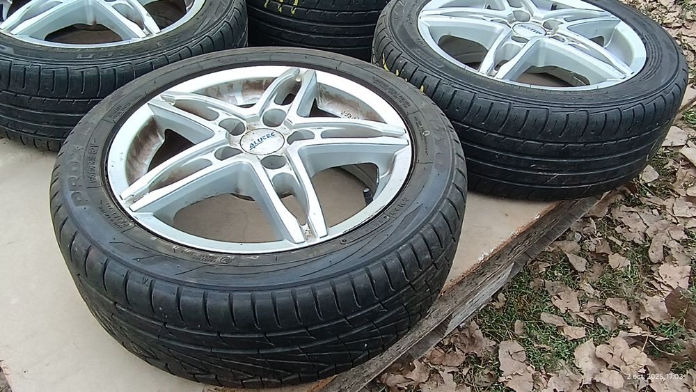 Roti / Jante 5x100R15 Anvelope 195 50 R15 Vara Alutec Germania Polo 6R