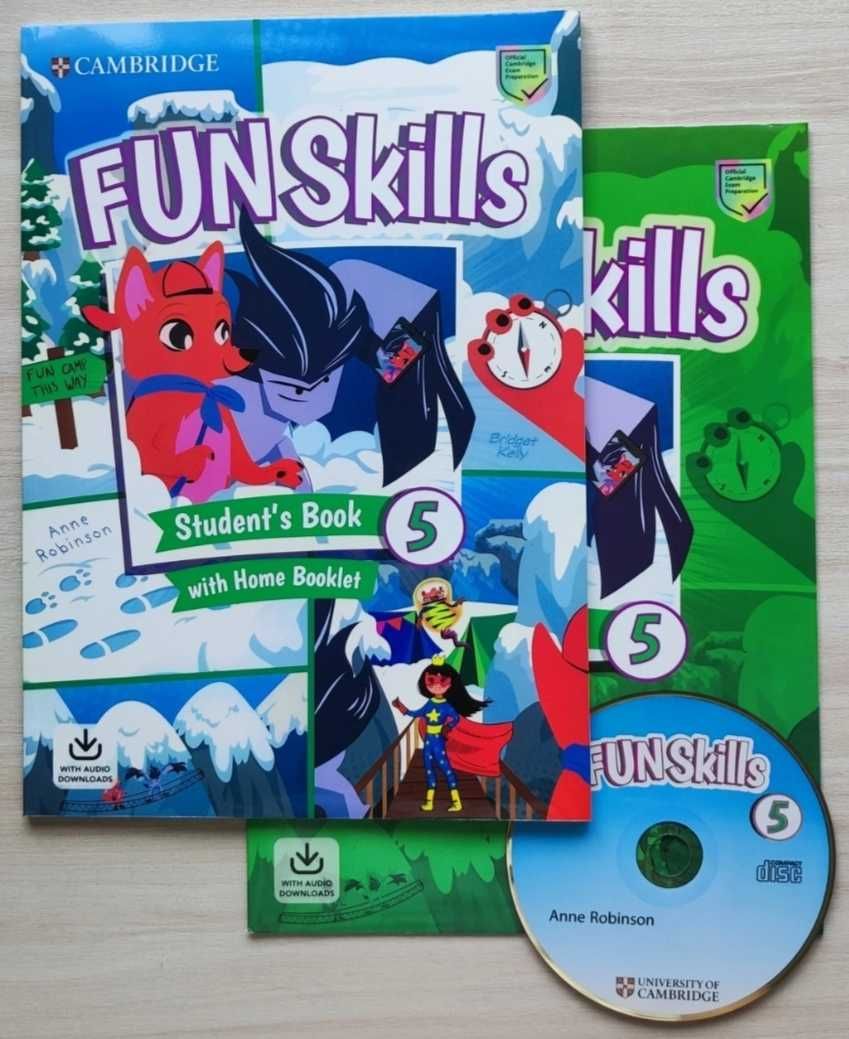 Доставка. Fun Skills 1, 2, 3, 4, 5, 6 Students book+Home Booklet