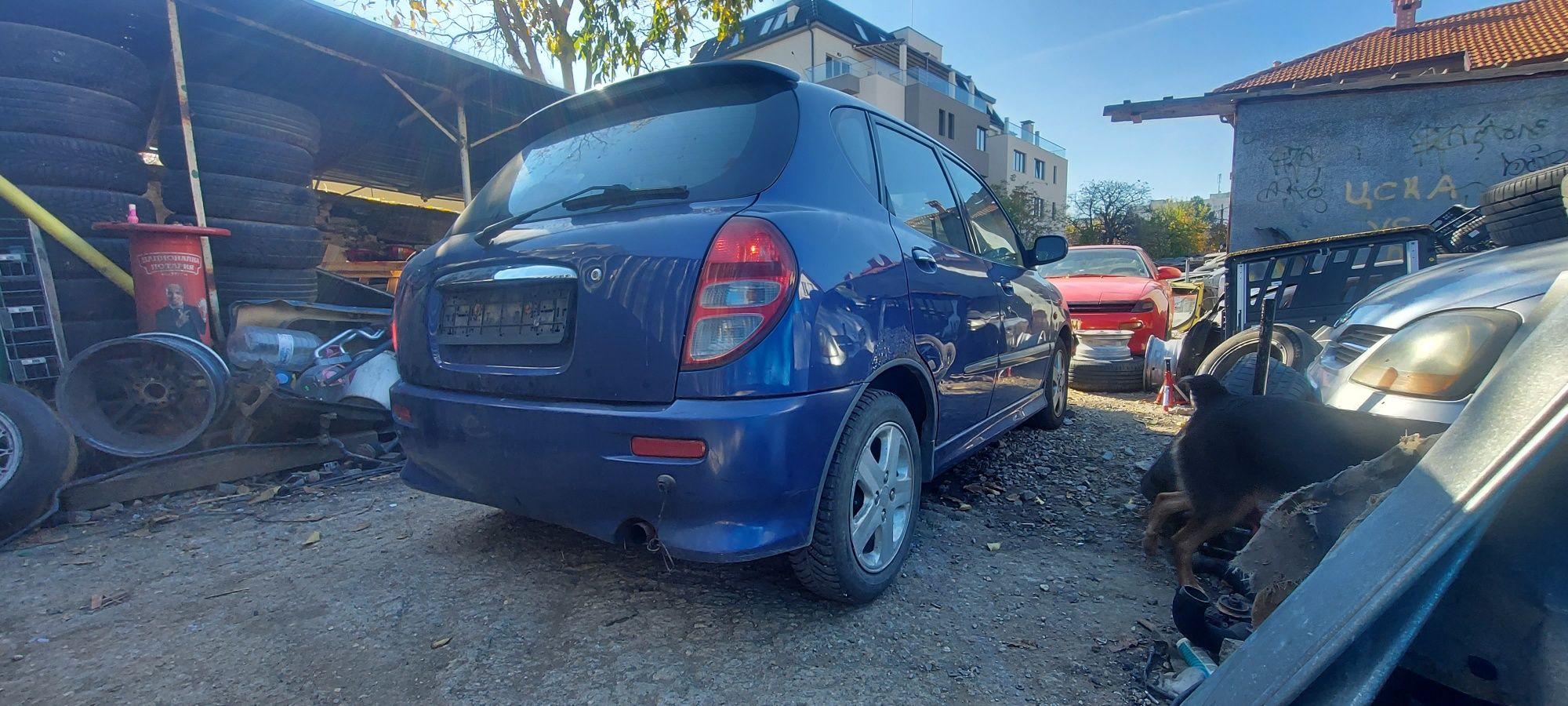 Daihatsu  sirion  1.3 sport на части