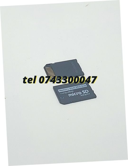 Adaptor Micro Sd La Memory Pro Duo Sony Psp Sau Aparate Foto