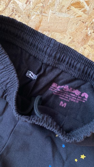 Sp5der черен панталон