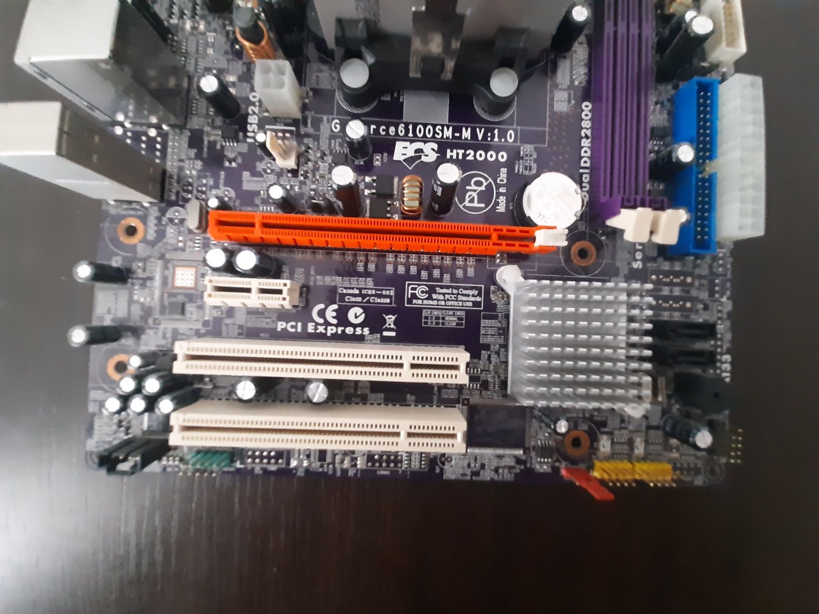 placa de baza cu procesor  cooler sau schimb cu placa de baza intel