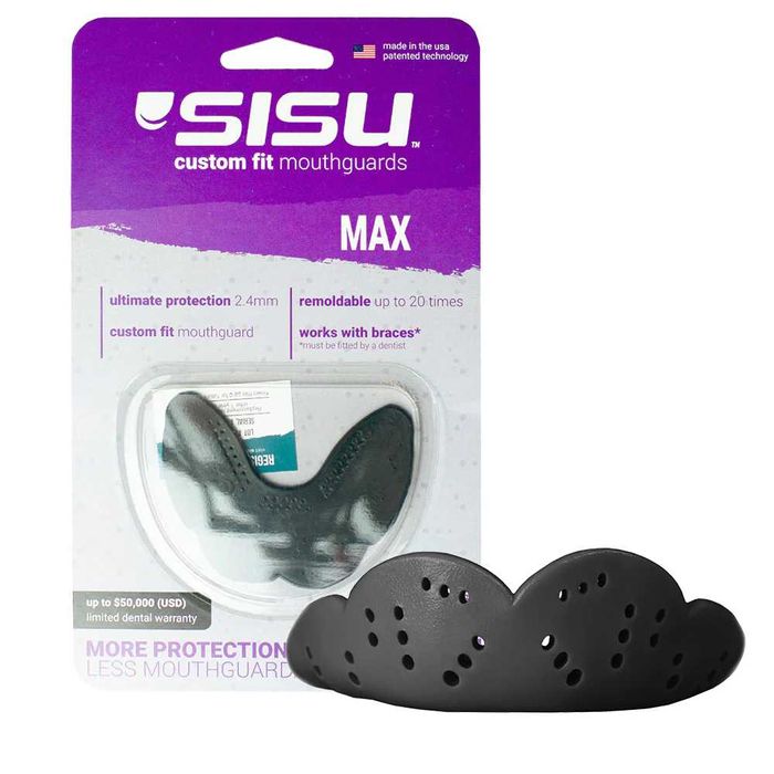 Protecție pentru dinți SISU Max Mouthguard ONE SIZE Made in USA