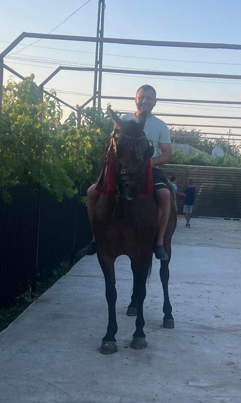 Vând iapa de 4 ani  semigreu romanesc.