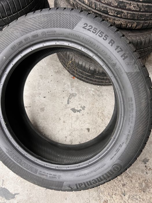 2 anvelope de iarna 225/55/17 , Continental , 5.8 mm
