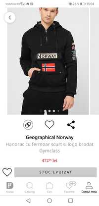 Hanorac barbati Geographical Norway, nou, M, S, L