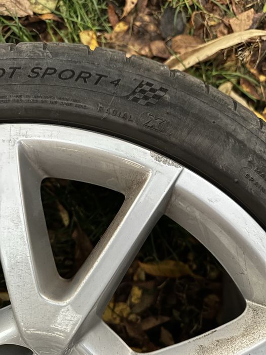 Jante cu tot cu cauciuc Audi Q5 20018 5x112  215 45 r18