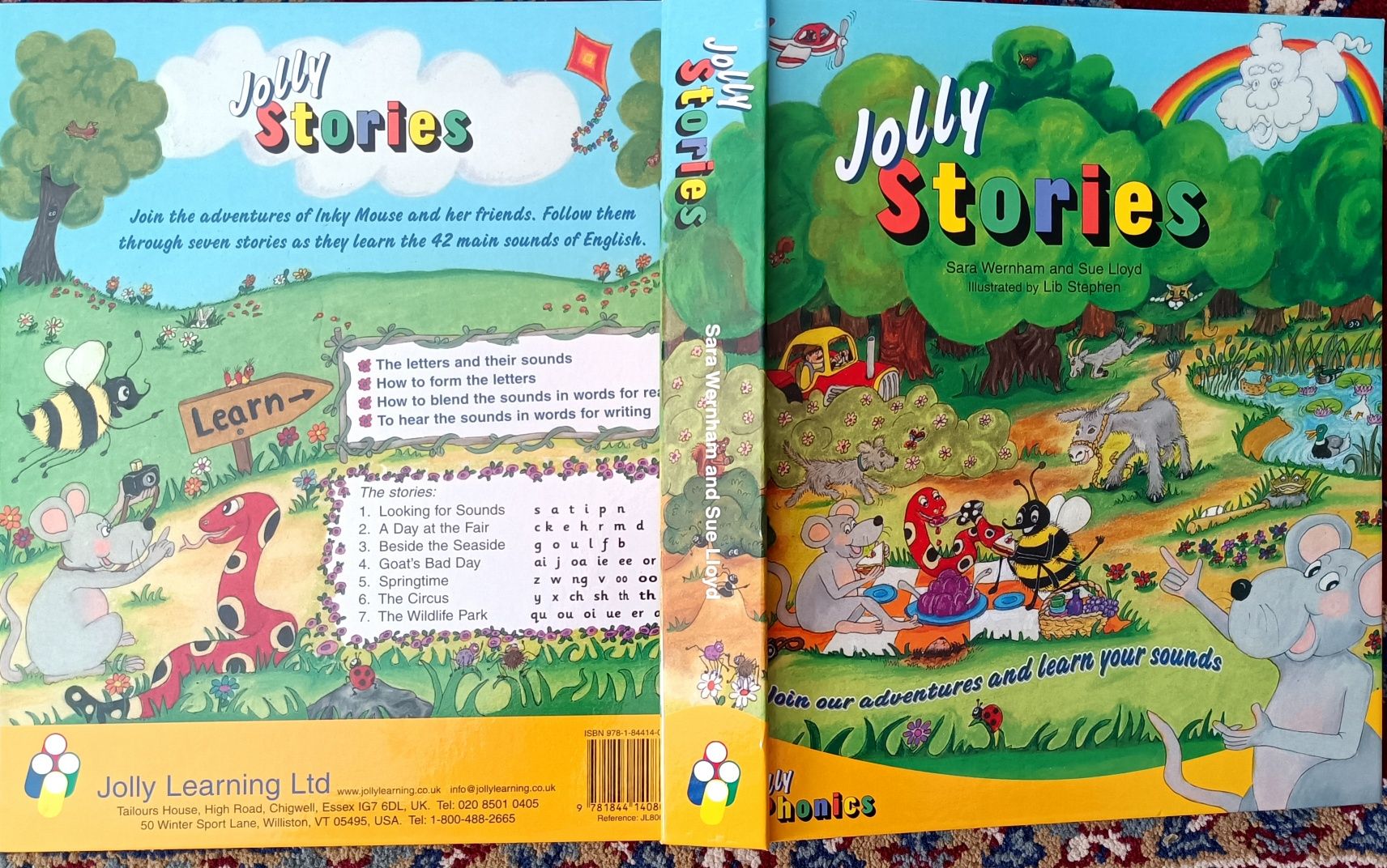 Vand carte copii engleza Jolly Stories, noua